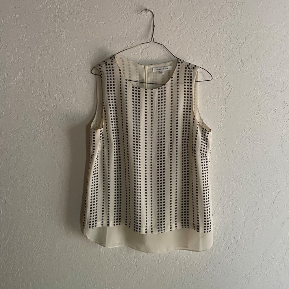 Rose & Olive Tank